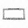 Skull License Plate Frame - Chrome