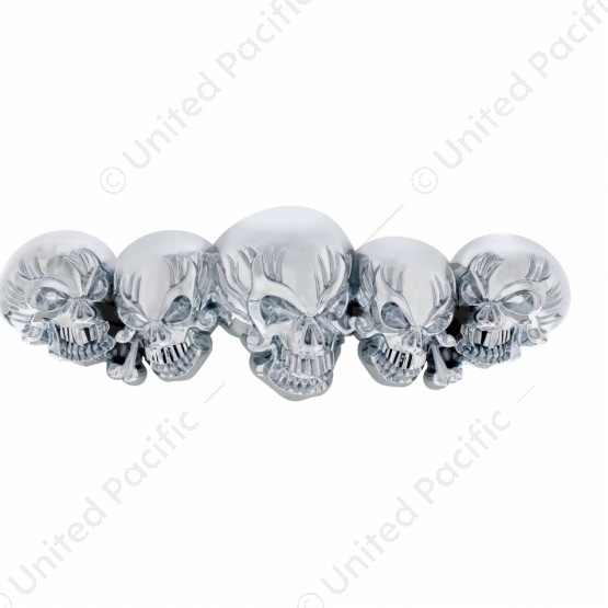 Chrome Skull Accent