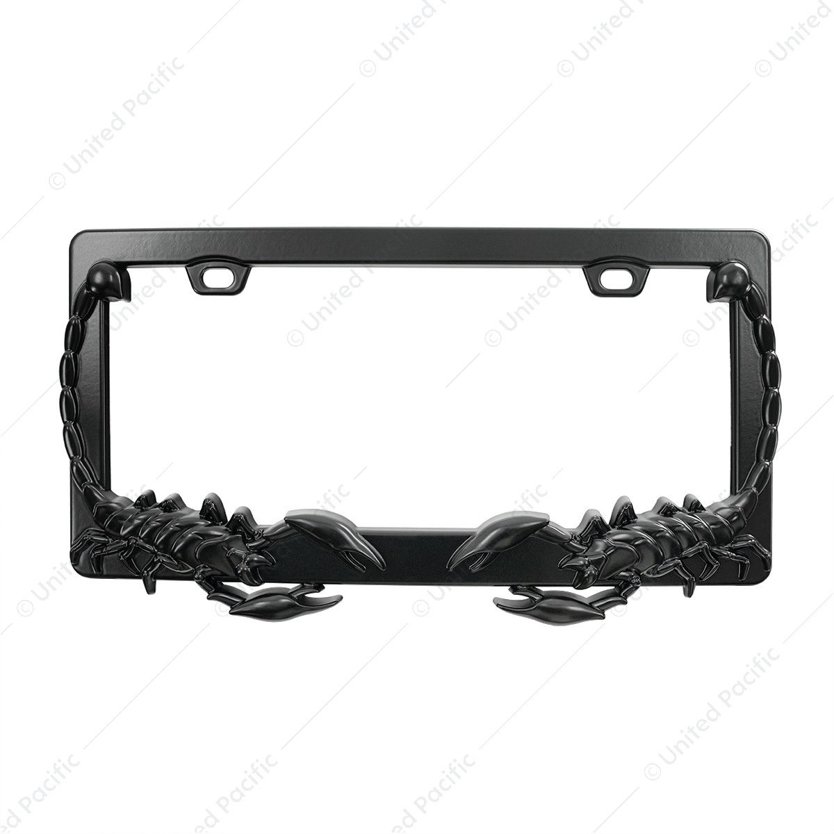 Scorpion License Plate Frame - Black