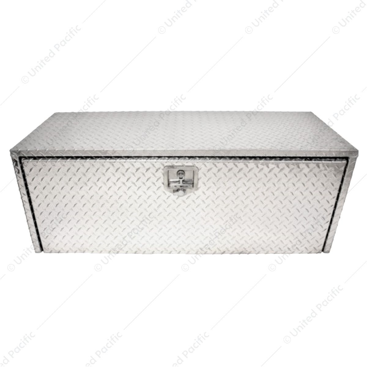 48"L X 18"W X 18"H Aluminum Diamond Tool Box