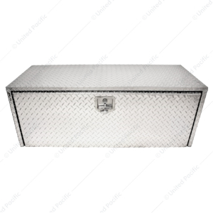 48"L X 18"W X 18"H Aluminum Diamond Tool Box