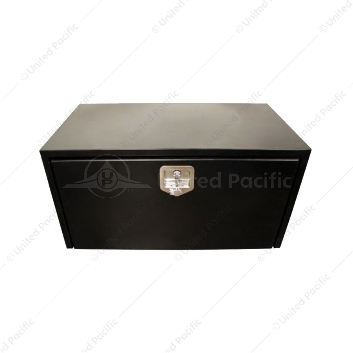 36"L X 18"W X 18"H Black Tool Box