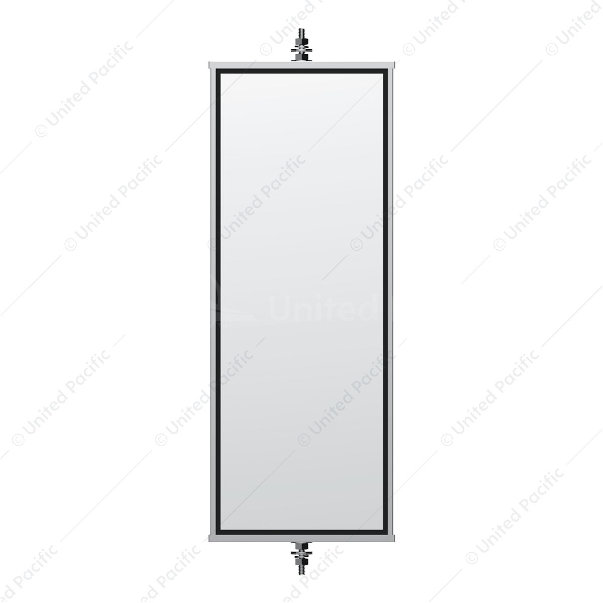 6" X 16" 430 Stainless Steel West Coast Mirror - Non Heated