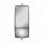 7" X 16" 430 Stainless Steel West Coast Style Mirror With Convex Lower Mirror - Heated