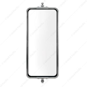 7" X 16" 430 Stainless Steel West Coast Style Mirror - Non Heated