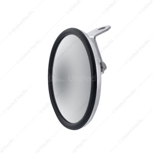 5" 430 Stainless Steel 320R Convex Mirror - Centered Mounting Stud