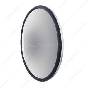 8-1/2" 430 Stainless Steel 320R Convex Mirror - Centered Mounting Stud