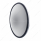8-1/2" 430 Stainless Steel 320R Convex Mirror - Centered Mounting Stud