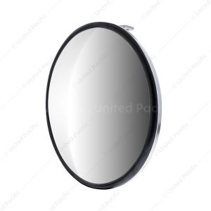 8-1/2" Chrome 320R Convex Mirror - Offset Mounting Stud