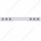 Chrome 1 Piece Rear Light Bar With Six 12 LED 4" Reflector Lights & Bezels - Red LED/Clear Lens