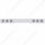 Chrome 1 Piece Rear Light Bar With Six 36 LED 4" Lights & Bezels - Red LED/Clear Lens