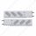 3-3/4" Bolt Pattern SS Spring Loaded Bar With 6" Oval 19 LED Lights & Bezel -Red LED/Clear Lens (Pai