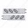 3-3/4" Bolt Pattern SS Spring Loaded Bar With 6" Oval 19 LED Lights -Red LED/Clear Lens (Pair)