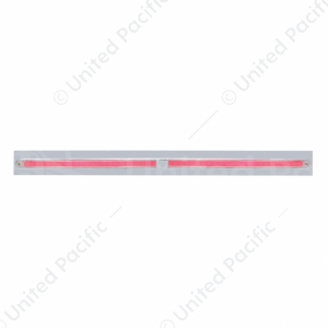 Chrome Top Mud Flap Plate With Two 24 LED 12" GloLight Bars (Each)