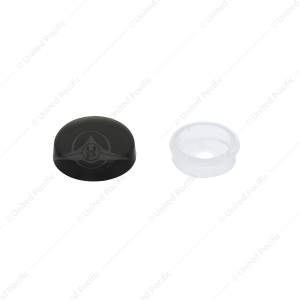 Black Plastic Snap-On Cap For #6 And #8 Screw