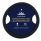 18" Crystal Stitched Leather Steering Wheel Cover - Blue Stitching