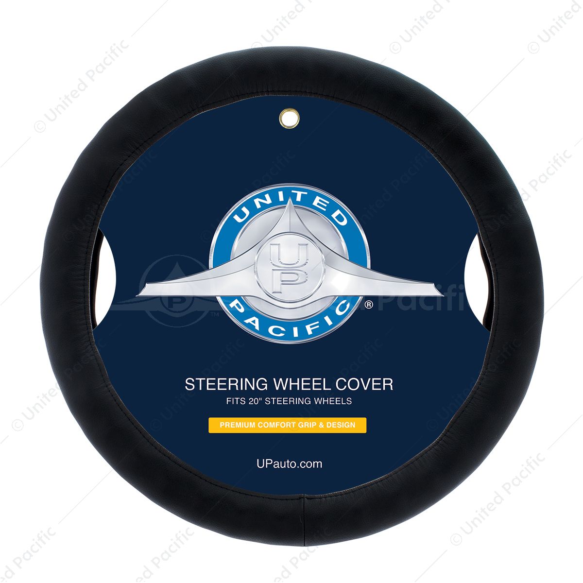 20" Black Steering Wheel Cover