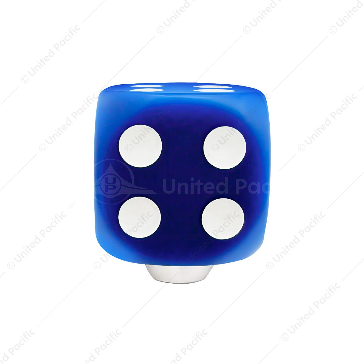 Blue Dice Gearshift Knob With Glow Dots