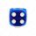 Blue Dice Gearshift Knob With Glow Dots
