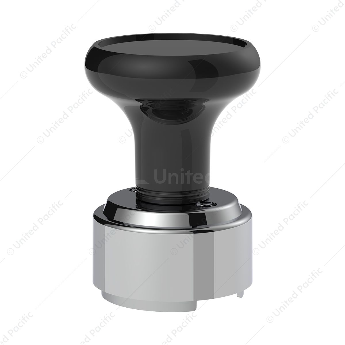 Thread-On Gearshift Knob & Adapter For Eaton Fuller Style 9/10 Shifter - Black