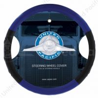 18" Duo Tone Steering Wheel Cover - Black & Blue