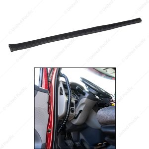 31.5" Driver Assist Grab Bar Cover - Black Engineered Leather