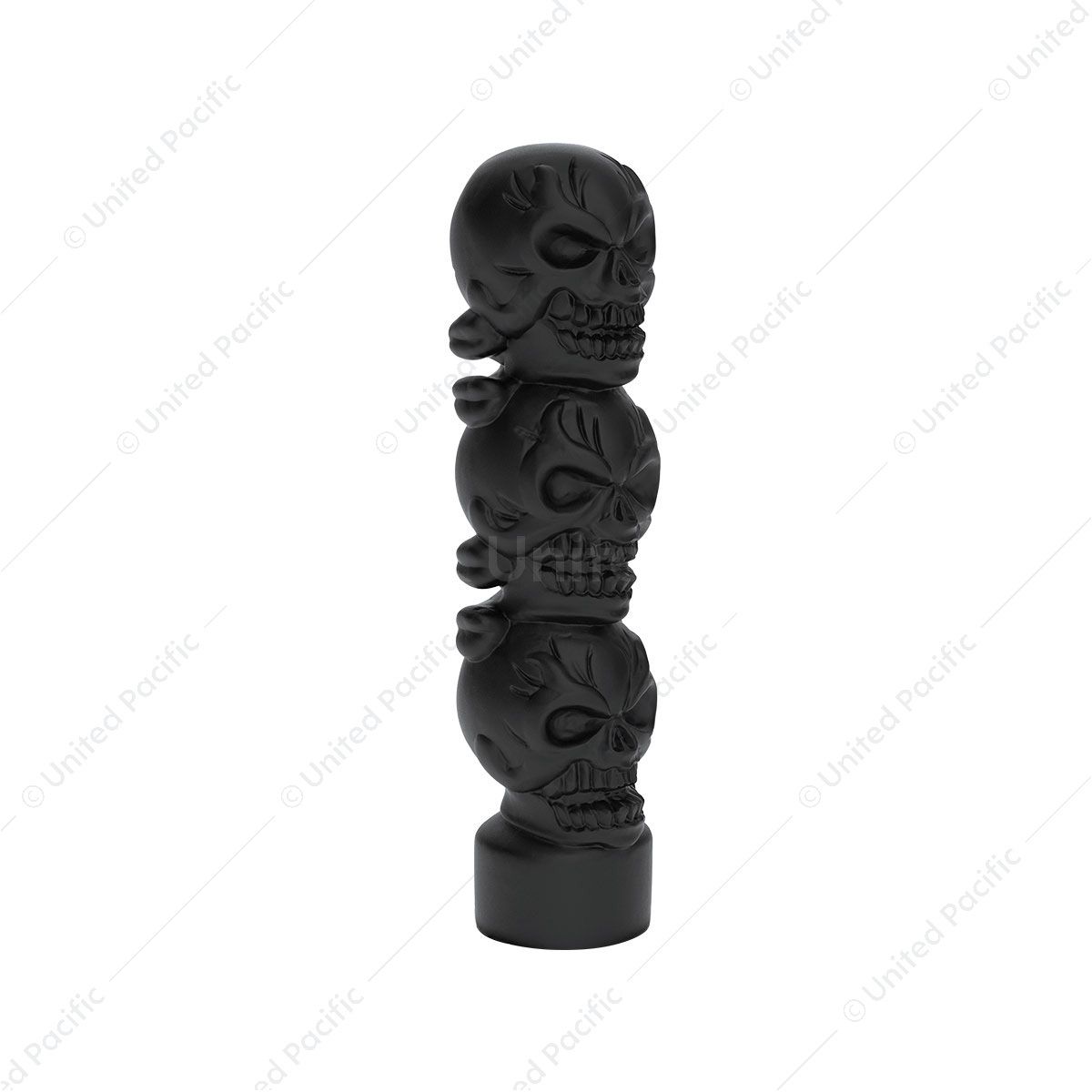 1/2"-13 Thread-On 3 Skull Candy Color Shift Knob-Matte Black