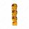 1/2"-13 Thread-On 3 Skull Candy Color Shift Knob-Electric Yellow