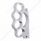 Knuckle Style Gearshift Knob - Chrome