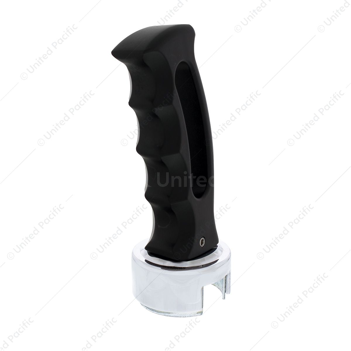 Slot Style Gearshift Knob With 13/15/18 Speed Adapter - Black