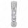 Austin Style Gun Cylinder Gearshift Knob With LED 9/10 Speed Adapter - Chrome/White LED