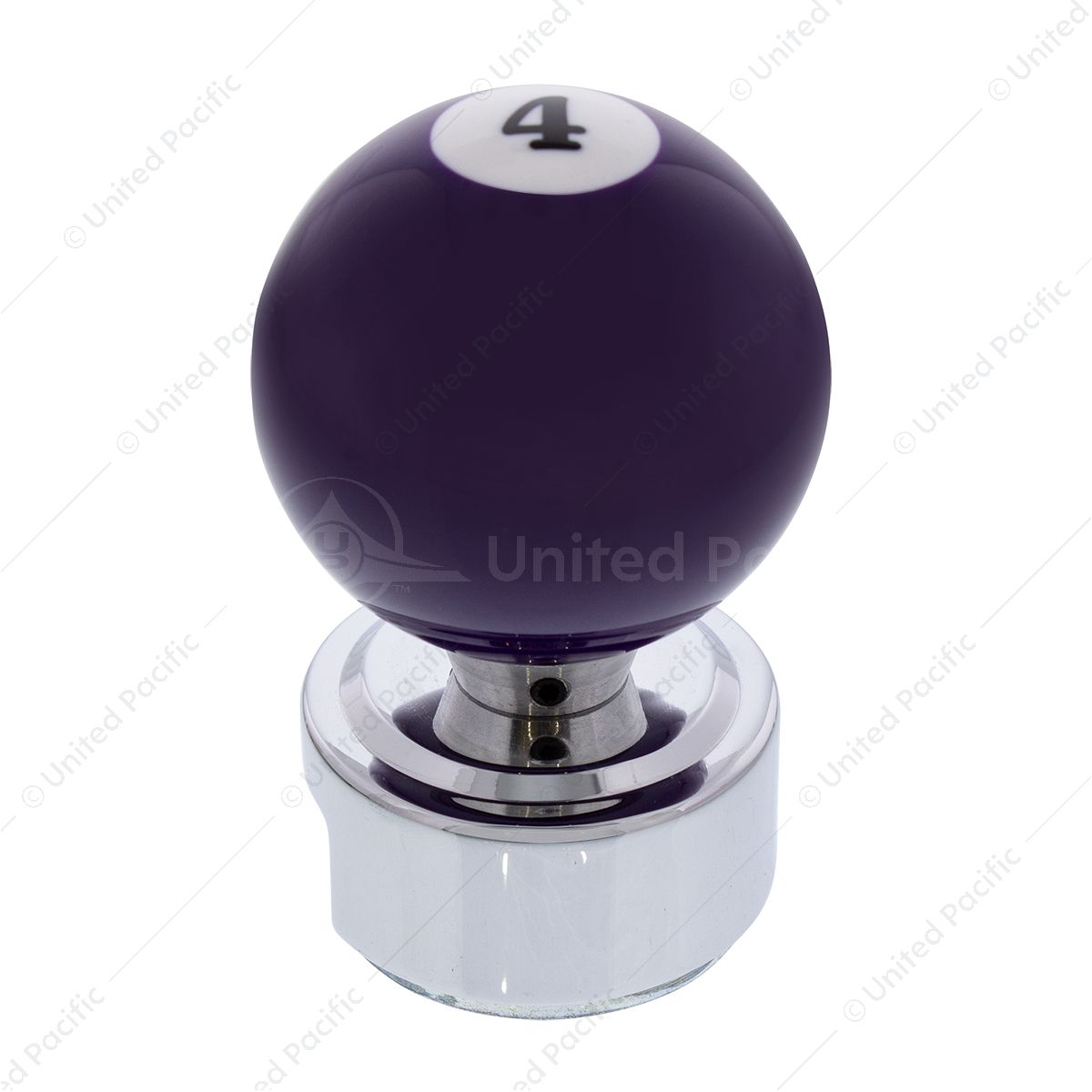 Number 4 Pool Ball Gearshift Knob For 13/15/18 Speed Eaton Style Shifters