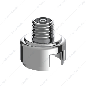 M30X3.5 Thread-On Gearshift Knob Chrome Mounting Adapter - Vertical (Bulk)