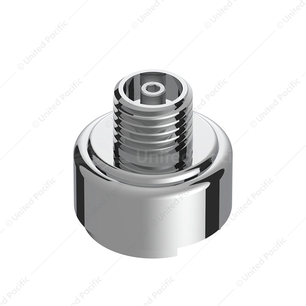 M30X3.5 Thread-On Gearshift Knob Chrome Mounting Adapter For Eaton Fuller Style 9/10 Speed - Vertica