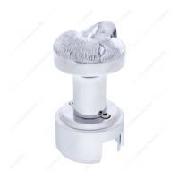 Eagle Thread-On Gearshift Knob With 13/15/18 Speed Adapter - Chrome