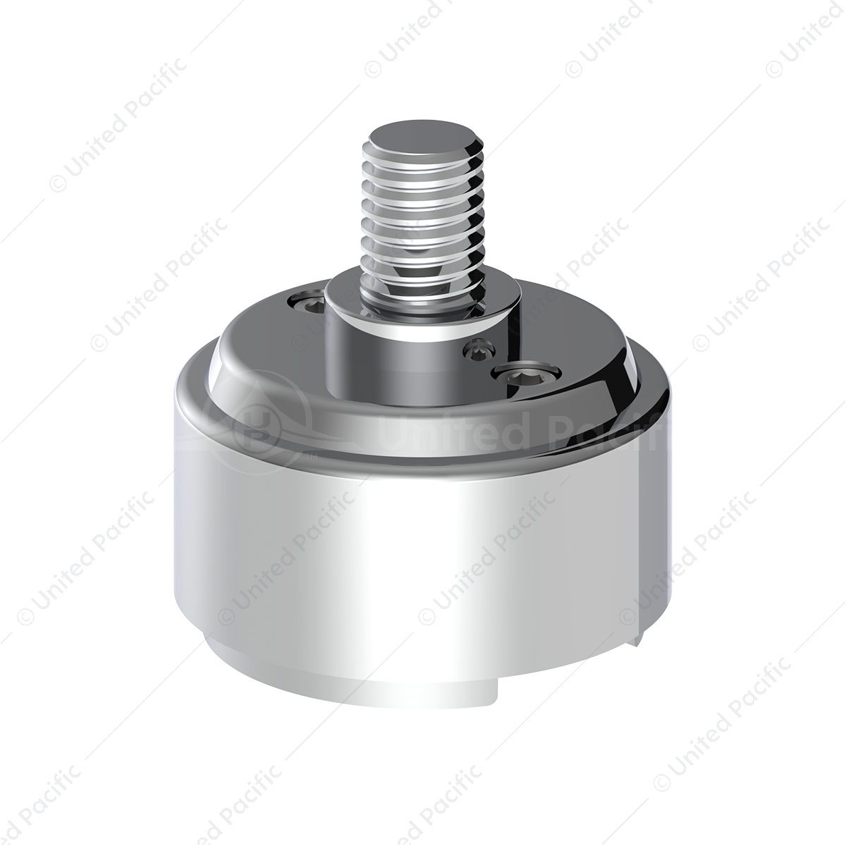 1/2"-13 Thread-On Shift Knob Mounting Adapter For Eaton Fuller Style 9/10 Shifter - Chrome (Bulk)