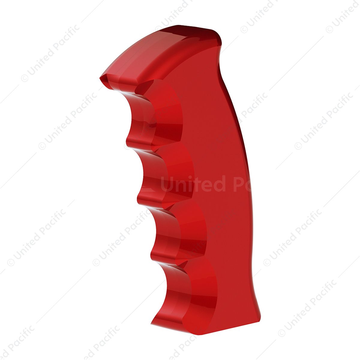 Thread-On Pistol Grip Gearshift Knob - Candy Red