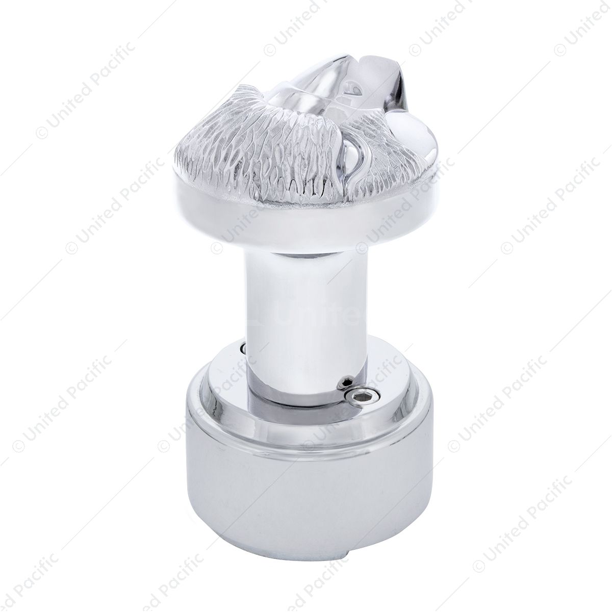 Eagle Thread-On Shift Knob & Adapter For Eaton Fuller Style 9/10 Shifter - Chrome