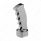 Thread-On Pistol Grip Gearshift Knob With Chrome 9/10 Speed Adapter - Chrome