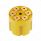 Gun Cylinder 9/10 Speed Gearshift Knob - Electric Yellow
