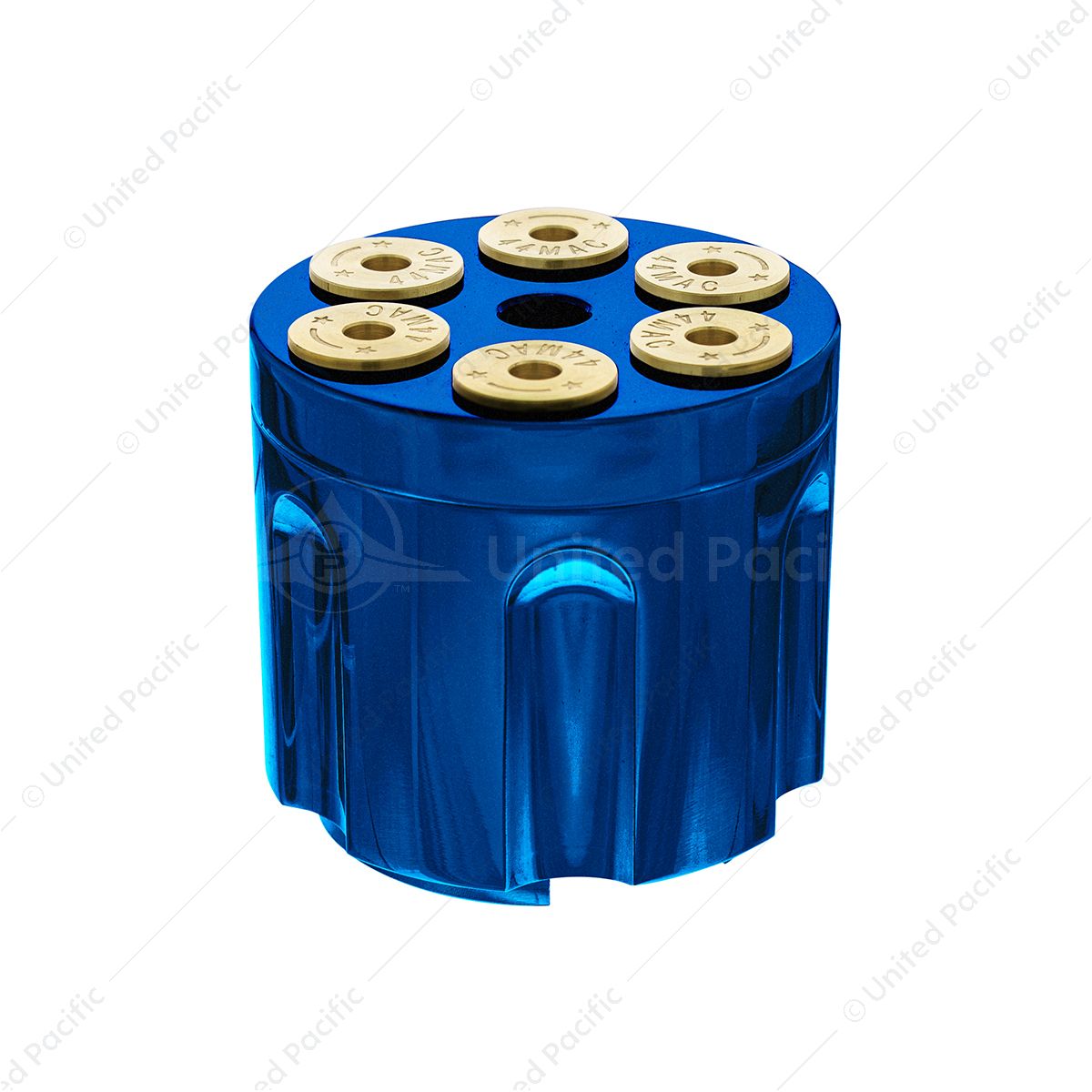 Gun Cylinder 13/15/18 Speed Gearshift Knob - Indigo Blue