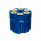 Gun Cylinder 13/15/18 Speed Gearshift Knob - Indigo Blue