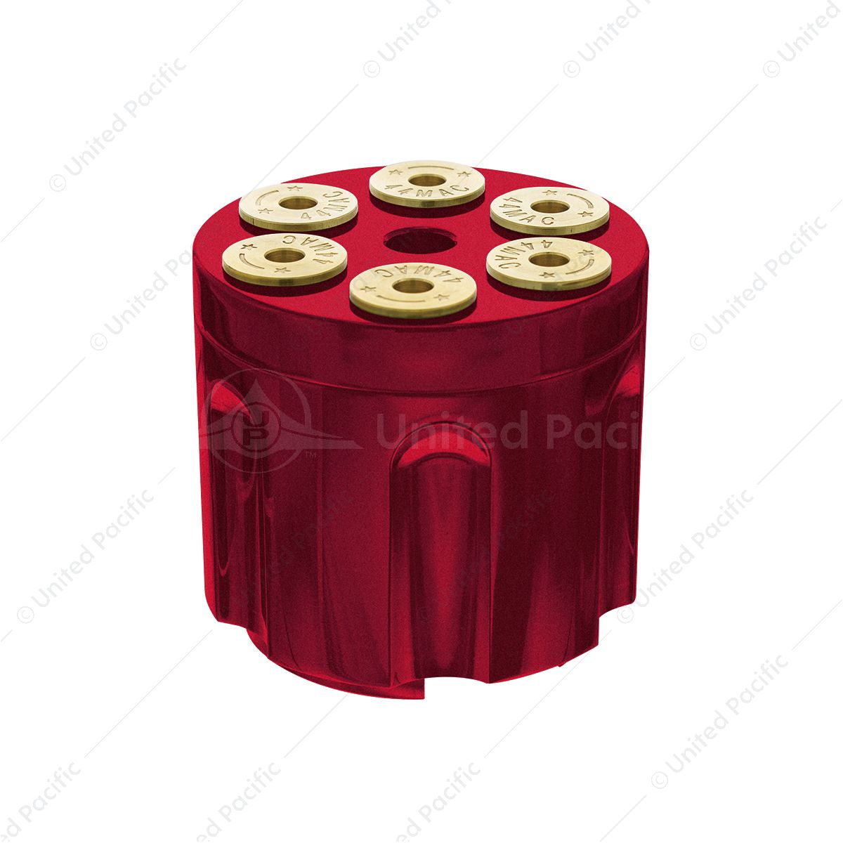 Gun Cylinder 13/15/18 Speed Gearshift Knob - Candy Red