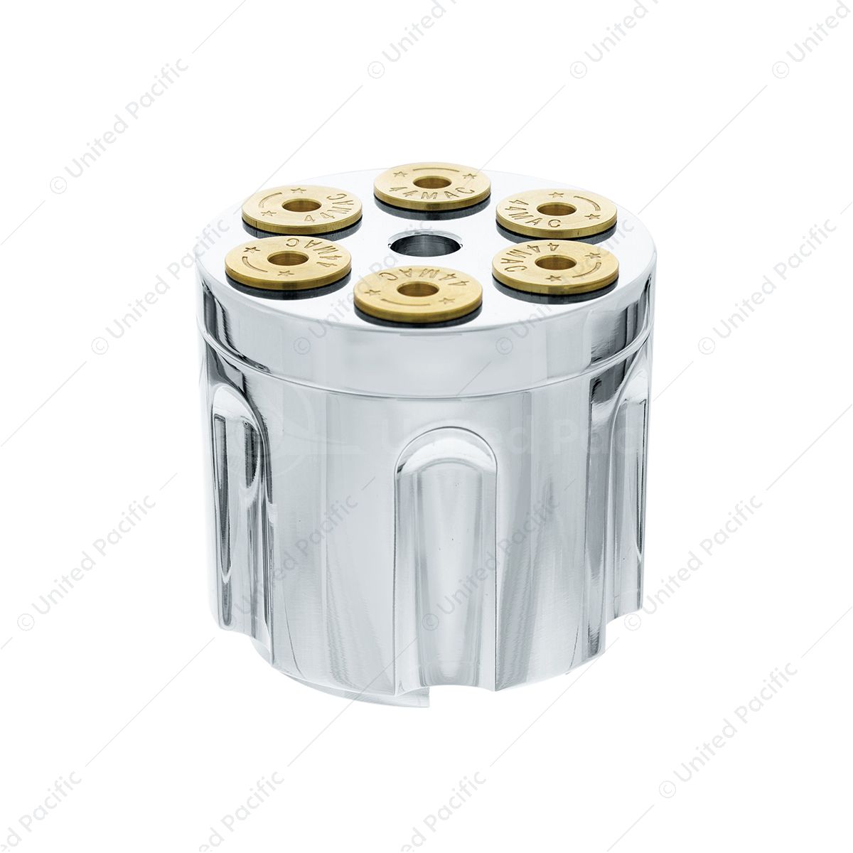 Gun Cylinder 13/15/18 Speed Gearshift Knob - Liquid Silver