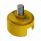 1/2"-13 Thread-On Shift Knob Mounting Adapter For Eaton Fuller Style 13/15/18 Shifter - Electric Yel