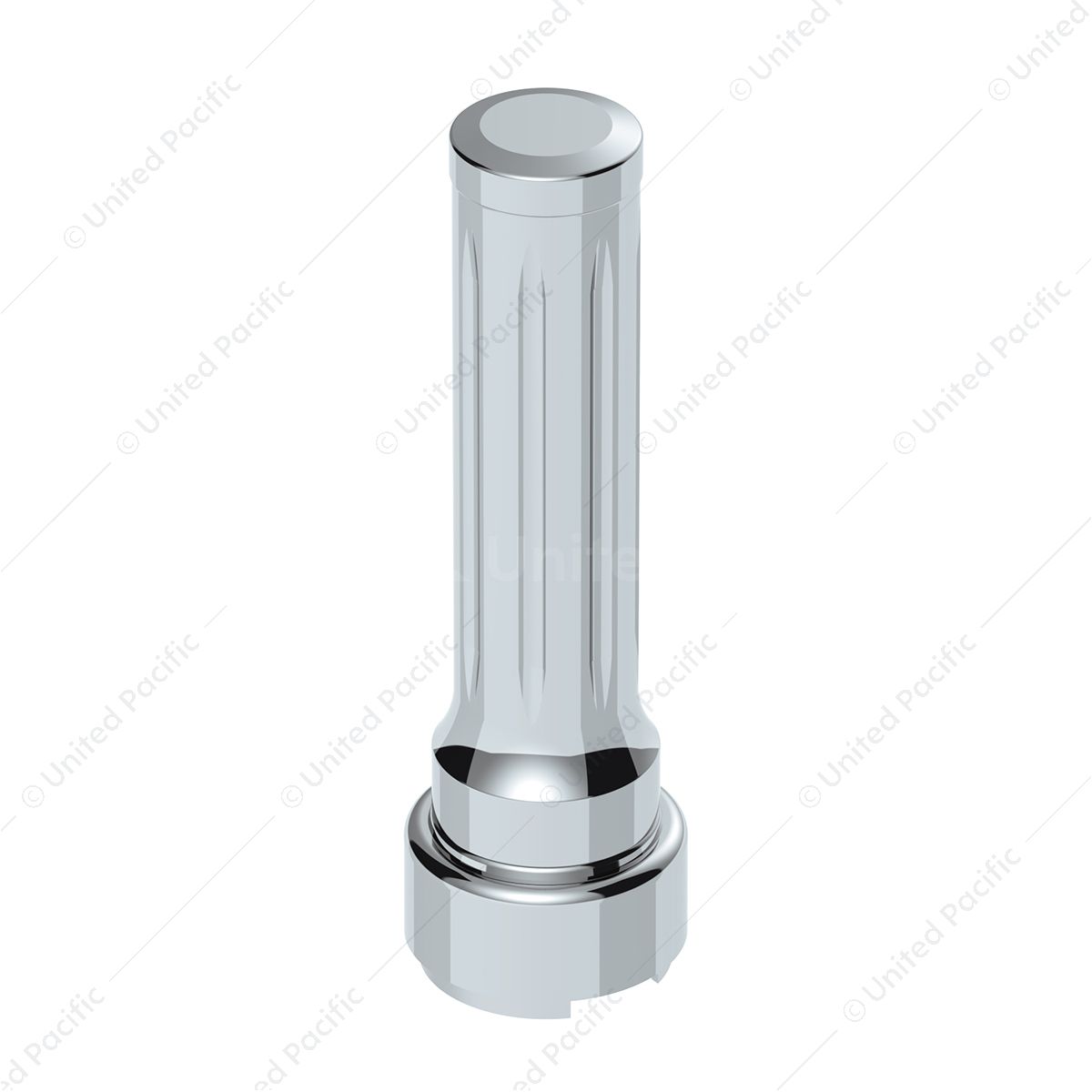 Thread-On Dallas Style Gearshift Knob With 9/10 Speed Adapter - Chrome/Vertical