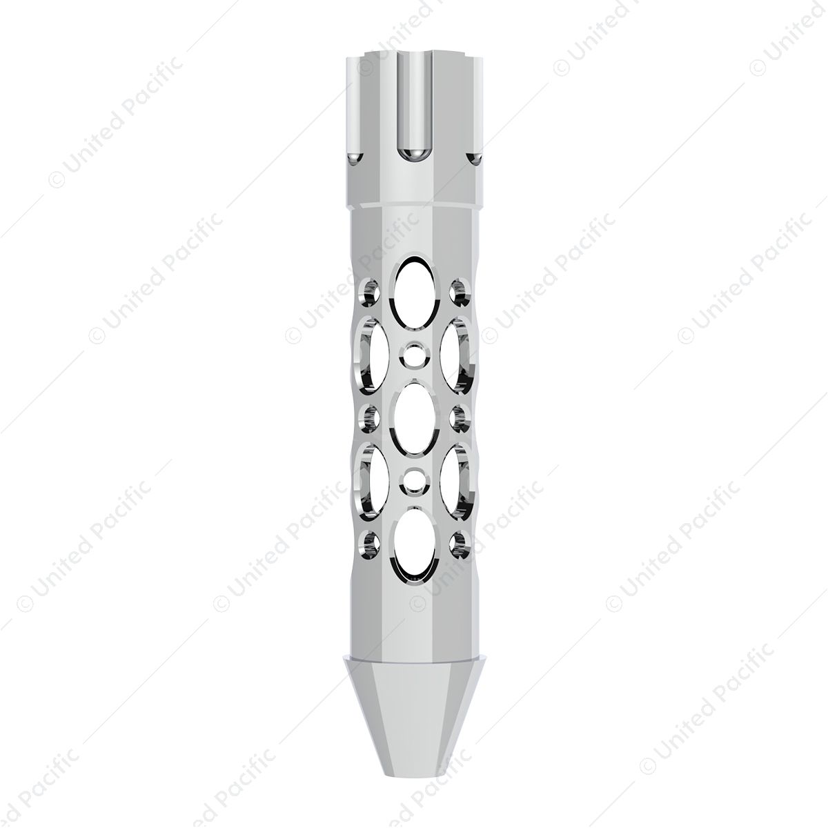 Austin Style Grip Handle With Beer Tap Adapter - Chrome