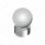Thread-On Bristol Style Gearshift Knob with 9/10 Speed Adapter-Chrome