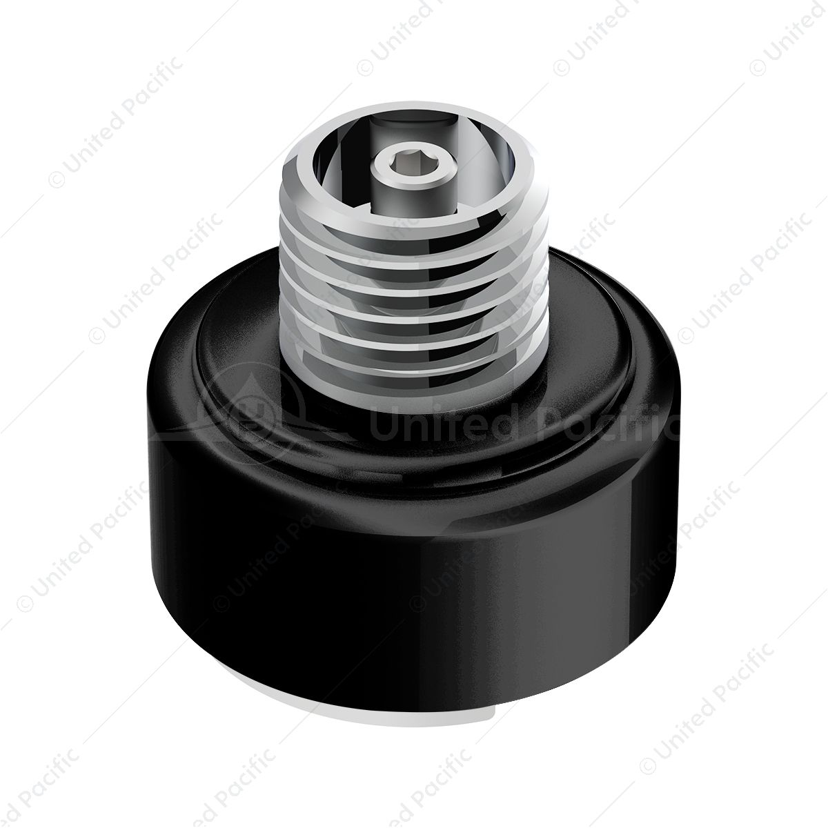 M30X3.5 Thread-On Shift Knob Mounting Adapter For Eaton Fuller Style 9/10 Shifter- Candy Black