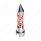 Thread-On Daytona Style Spike Gearshift Knob With LED 13/15/18 Speed Adapter - Chrome/Red LED